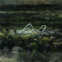 To the moon and back 60x60cm